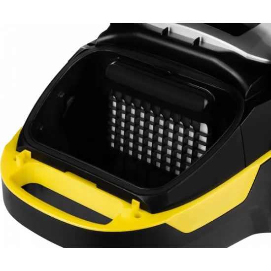 ECG VP S5020 Animal Comfort porzsákos porszívó , 800W, mini turbó fej, fekete/sárga, VPS5020