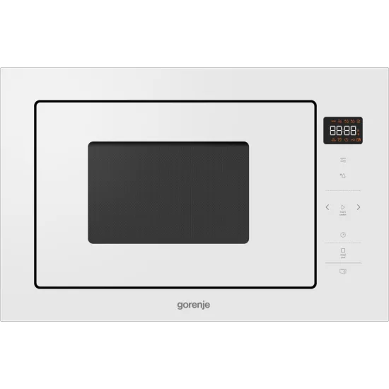 Gorenje BM251SG2WG fehér beépíthető mikrohullámú sütő, 25L, 59.5x40.1x38.8 cm