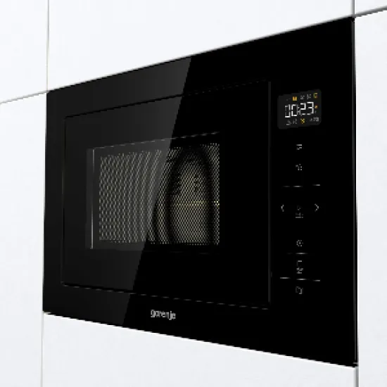 Gorenje BM251SG2BG fekete beépíthető mikrohullámú sütő, 59.5x40.1x38.8 cm