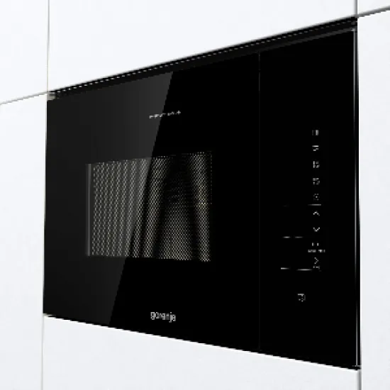 Gorenje BMI251SG3BG fekete beépíthető mikrohullámú sütő inverteres