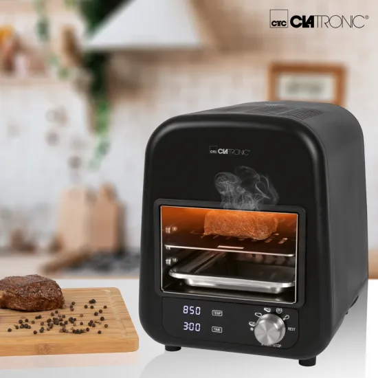 Clatronic EBG3760 elektromos Beef grillsütő  Sous Vide -ban főtt hús finomításához is tökéletes