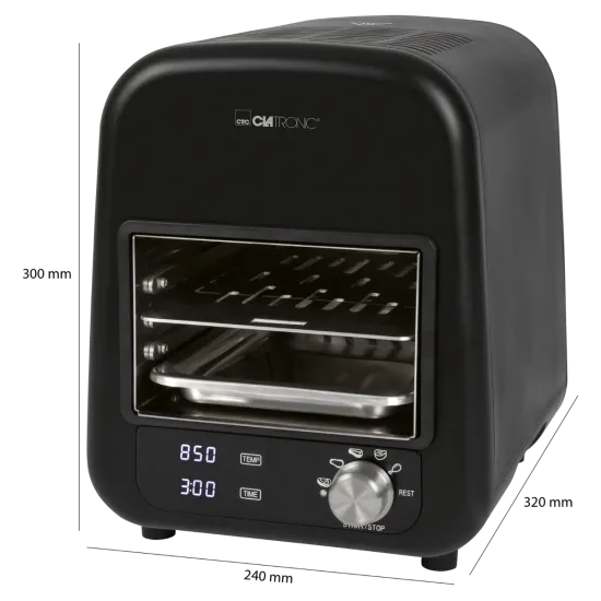 Clatronic EBG3760 elektromos Beef grillsütő  Sous Vide -ban főtt hús finomításához is tökéletes