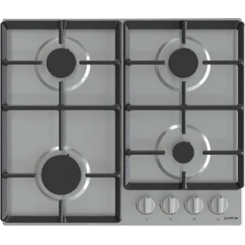 Gorenje G641EX beépíthető gáz főzőlap inox, 60x52x13 cm