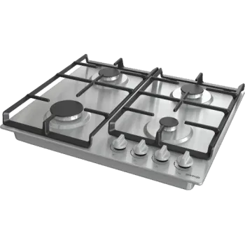 Gorenje G641EX beépíthető gáz főzőlap inox, 60x52x13 cm
