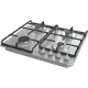 Gorenje G641EX beépíthető gáz főzőlap inox, 60x52x13 cm