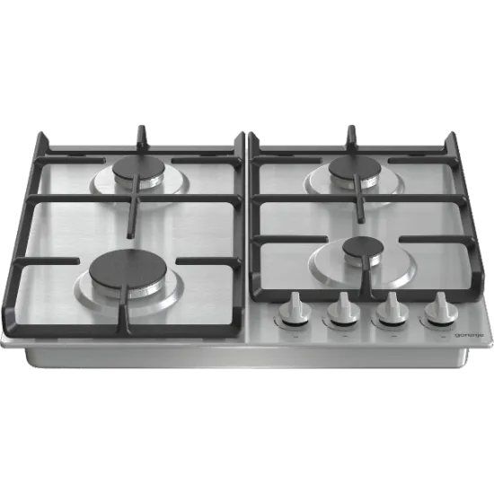 Gorenje G641EX beépíthető gáz főzőlap inox, 60x52x13 cm