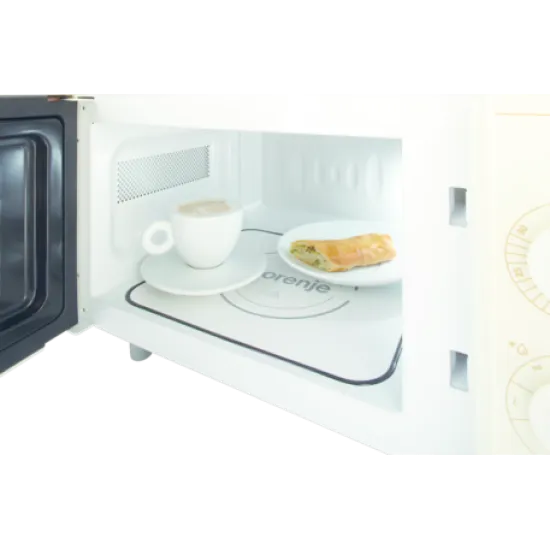 Gorenje MO4250CLI mikrohullámú sütő retro, bézs szín, 20L,700W