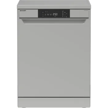 Sharp QW-NA1BF47ES-EU mosogatógép 13 terítékes, 59.8x59.8x85 cm, sötét ezüst szín 