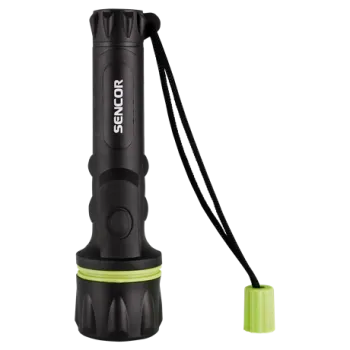 Sencor SLL 10 Green gumírozott elemlámpa zöld