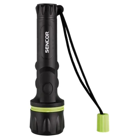 Sencor SLL 10 Green gumírozott elemlámpa zöld
