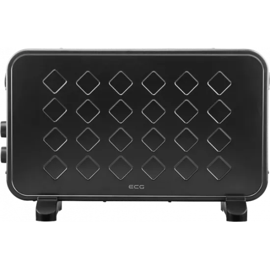 ECG TK2030 T BLACK elektromos konvektor 1200/2000W