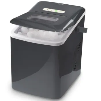 Trebs 99363 jégkockagép készítő gép 1,8 literes űrtartalommal, antracit színű 