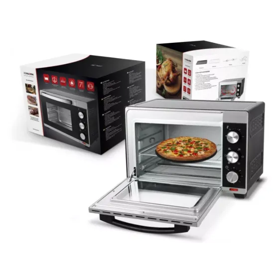 Kalorik OT2012 CRSR mini sütő 25l, termosztáttal 1600W