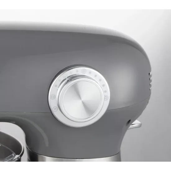 Hausmeister HM 5601A szürke 1000W robotgép dagasztó-, keverő- és habverő 5l rozsdamentes keverő tál HM5601A