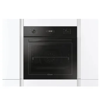 Candy FCM955NRL fekete beépíthető sütő, 70L, teleszkópos sütősín  