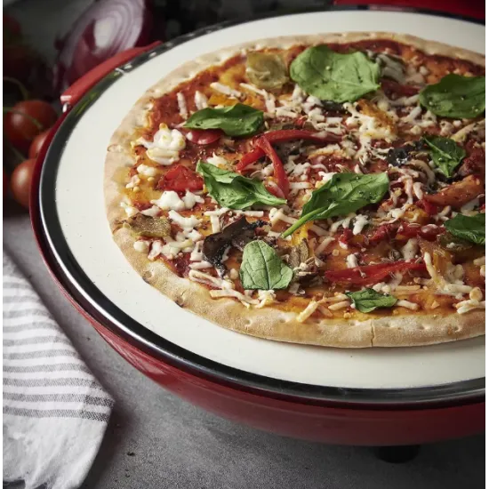 Hausmeister HM6149 pizza sütő kivehető, megfordítható pizzakővel