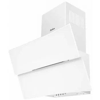 Amica OKC625SW ferdesikú döntött kürtös konyhai elszívó 60cm széles fehér üveg 