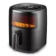 Hausmeister HM6933 bió fritu Air Fryer forrólevegős sütő, 5 l, idő- és hőfok beállítással, olajmentes sütés