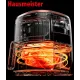 Hausmeister HM6933 bió fritu Air Fryer forrólevegős sütő, 5 l, idő- és hőfok beállítással, olajmentes sütés