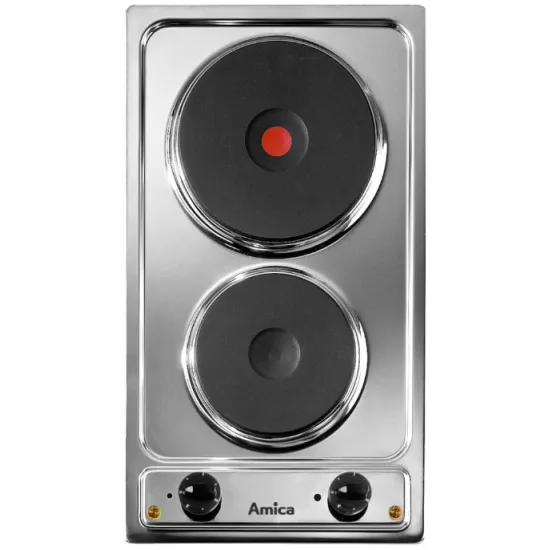 Amica PEA0420 beépíthető dominó főzőlap,inox, 2 főzőzóna