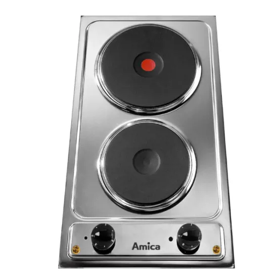 Amica PEA0420 beépíthető dominó főzőlap,inox, 2 főzőzóna