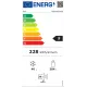 Beko RDSA280K30SN felülfagyasztós kombinált hűtőszekrény inox 204/46L, 54x57.4x160.6 cm 