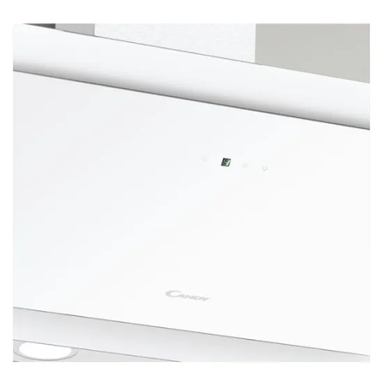 Candy CVMA60B beépíthető falra szerelhető döntött kürtös konyhai elszívó, 60cm széles, LED világítás