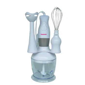 Hausmeister HM 5505 botmixer, habverő, aprító szett, fehér 