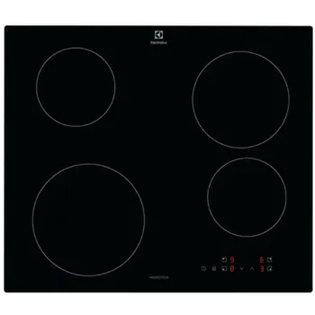 Electrolux LIB60420CK beépíthető indukciós kerámialap, fekete, 59cm széles 