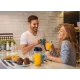 Trebs 99242 Smoothie to go, Comfortjuicer turmixgép ivópohárral, rozsdamentes acél