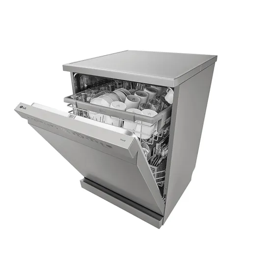 LG DF242FPS QuadWash™ gőzölős mosogatógép TrueSteam™ technológiával, 14 teríték