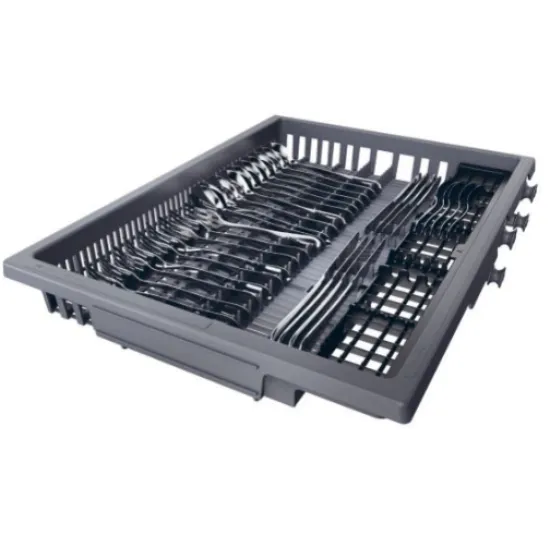 Candy CF1C7SB1FX keskeny mosogatógép, 11 terítékes, WIFI, inverter motor, 3kosár, automatikus ajtónyitás, 44.8x60.5x84.6 cm, inox 