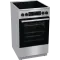 Gorenje GECS5C70XA inox elektromos kerámialapos tűzhely gőzfunkció, teleszkópos sütősín, duplagyűrűs és ovális főzőzónával