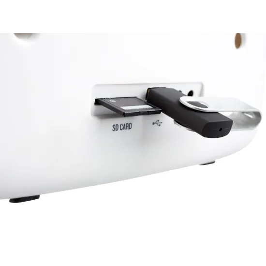 ECG R 300 U White hordozható CD-S rádió USB-vel,fehér