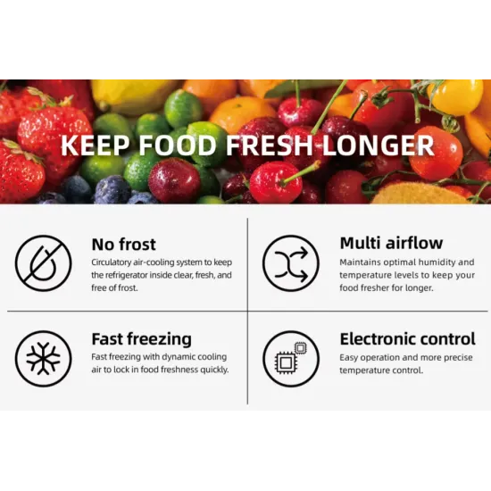 Hausmeister HM4183 No Frost fagyasztószekrény,206 L, 170x54cm