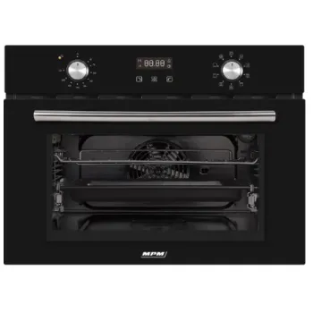 MPM MPM-63-BOK-24 45 cm magas beépíthető sütő 45L, 59.5x57x45 cm, fekete szín 