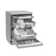 LG DF455HPS QuadWash™ gőzös mosogatógép TrueSteam™ technológiával, Automatikus ajtónyitás, 14 teríték, ThinQ™ WiFi funkció,Inverter Direct Drive