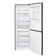 MPM MPM-357-FF-49 NoFrost fekete alulfagyasztós kombinált hűtőszekrény 219/104L, érintésvezérlés kijelzővel 60x69x185 cm 