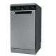 Whirlpool WSFO 3O34 PF X mosogatógép, 10 teríték, automatikus ajtónyitás, 45x59x85 cm, inox