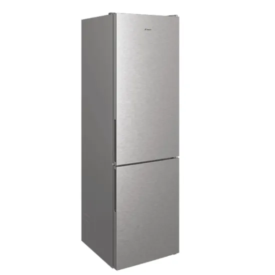Candy CCE4T620DX Total NoFrost szürke alulfagyasztós kombinált hűtőszekrény Wifi, D energiaosztály 59.8x65.8x200 cm, szürke 