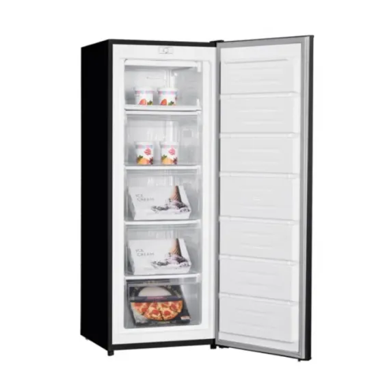 MPM-182-ZS-13 fagyasztószekrény 168L, 55x58x143 cm, fekete szín 