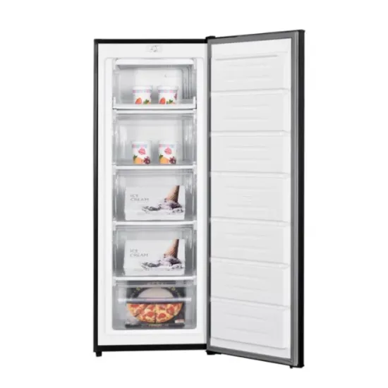 MPM-182-ZS-13 fagyasztószekrény 168L, 55x58x143 cm, fekete szín 