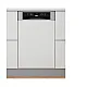 Whirlpool WSBO 3O34 PF X beépíthető keskeny 10 terítékes mosogatógép, 44.8x55.5x82 cm, inox szín 