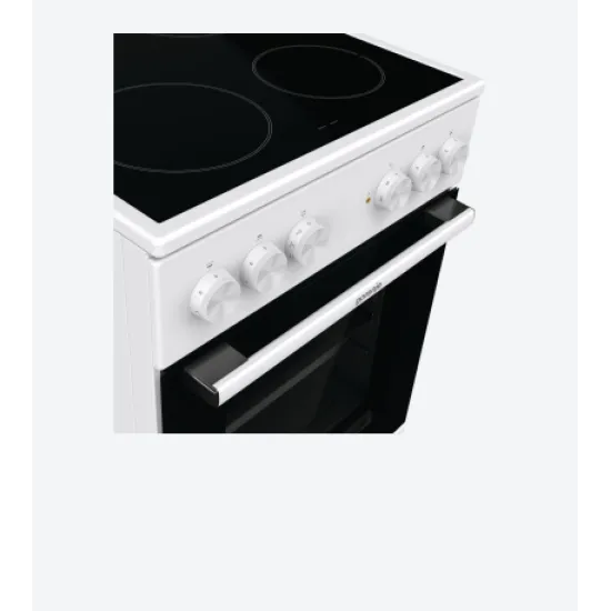 Gorenje GEC5A41WG kerámialapos elektromos tűzhely, 62L, 50x60x85 cm