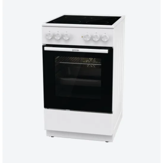 Gorenje GEC5A41WG kerámialapos elektromos tűzhely, 62L, 50x60x85 cm