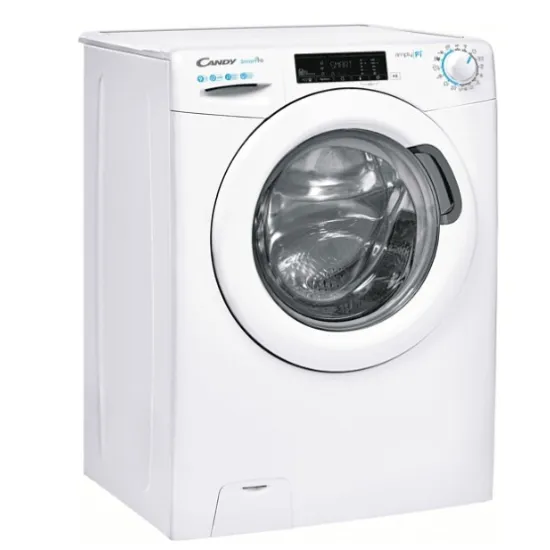 Candy CSO 1295TW4/1-S elöltöltős mosógép, 9 kg kapacitás, 1200 ford./perc, 16 program,MPS, WiFi, késleltetett indítás,