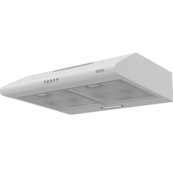 Evido CHS6BW.1 hagyományos konyhai elszívó hátsó és felső kivezetéssel,60cm széles, aluminium zsírszűrővel