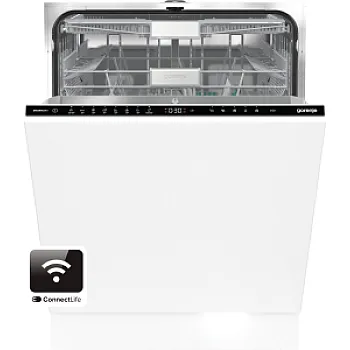Gorenje GV693C60UVAD teljesen beépíthető mosogatógép 60cm, 16 terítékes, inverteres motor, 3 kosár, automatikus ajtónyitás 