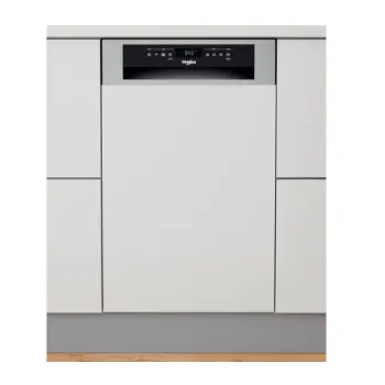 Whirlpool WSBO 3O23 PF X beépíthető keskeny mosogatógép, 10 teríték, inox 