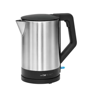 Clatronic WKS 3692 vízforraló, 1,5L, 2200W, fekete/rozsdamentes acél